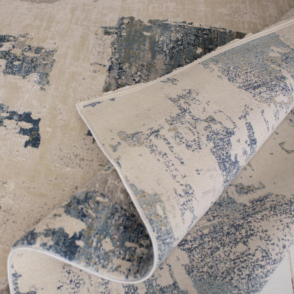 Azra Rug - Beige & Blue - Image 3