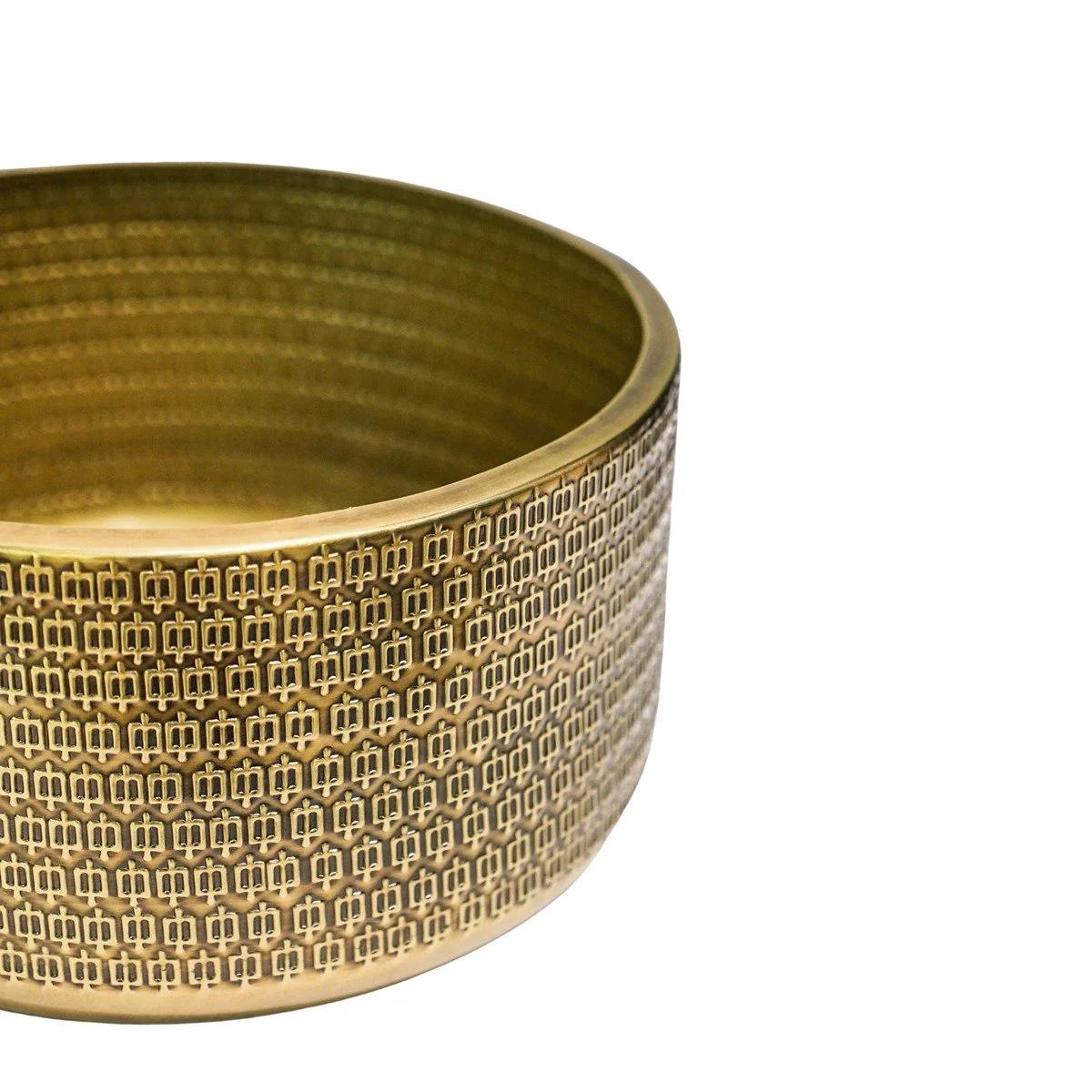 Solis Embossed Bowl - Gold - Image 3