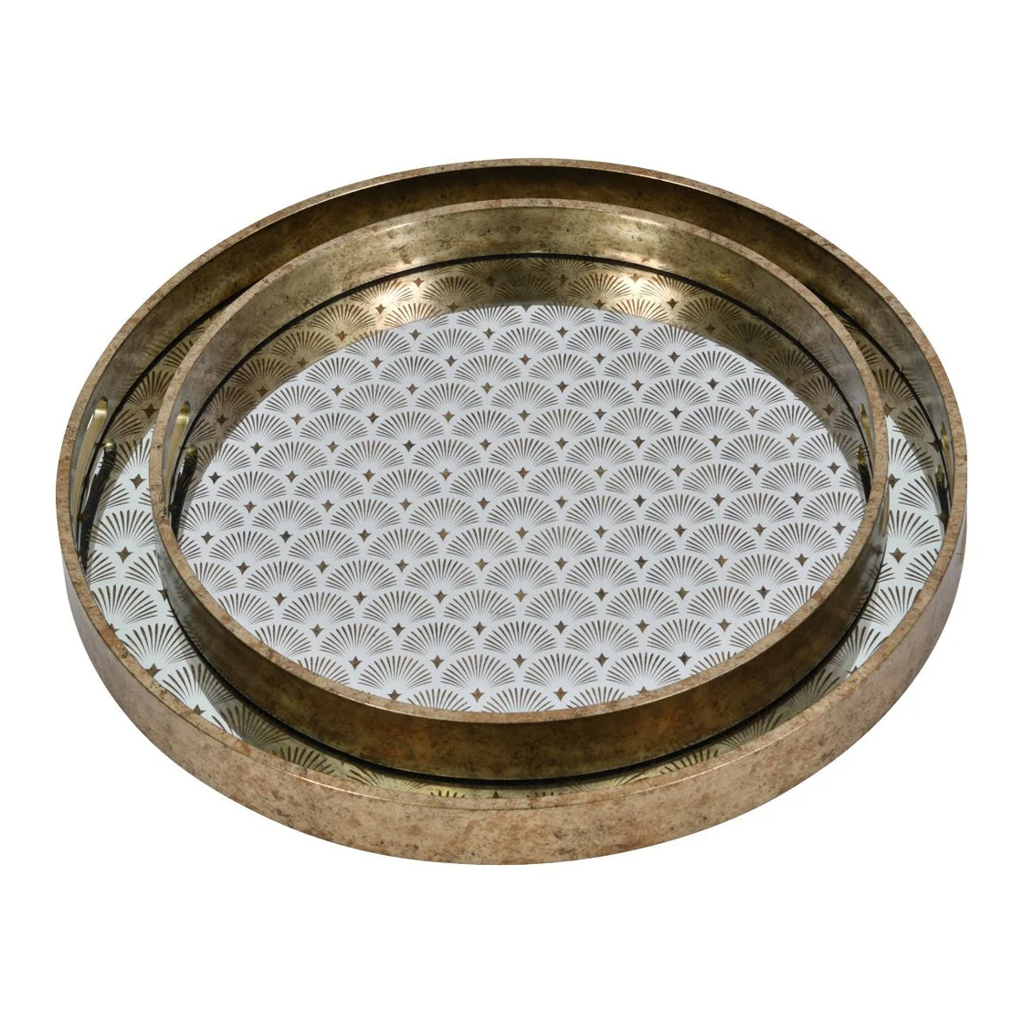 Deco Scallop Trays - Gold - Image 4