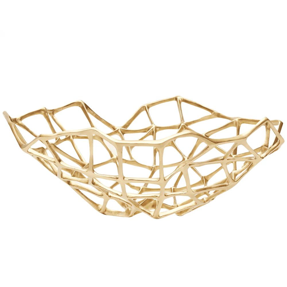 Bone Extra Large Bowl - Brass - Image 8